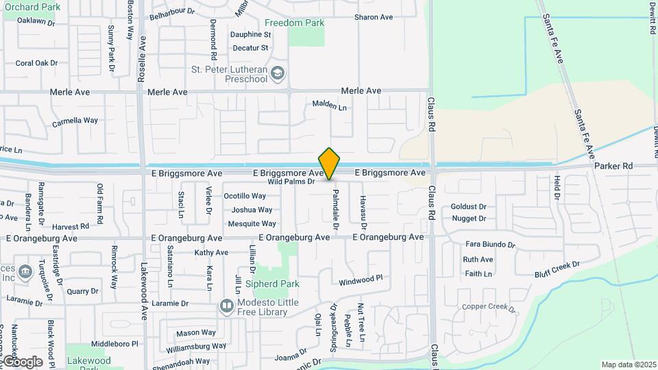 3612 Wild Palms Dr Map and Location Details