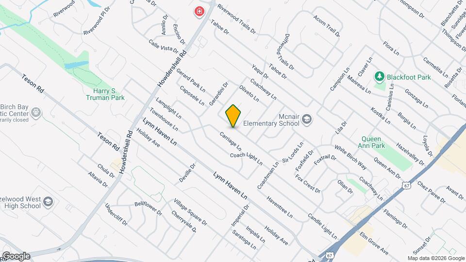 1528 Gerard Park Ln Map and Location Details