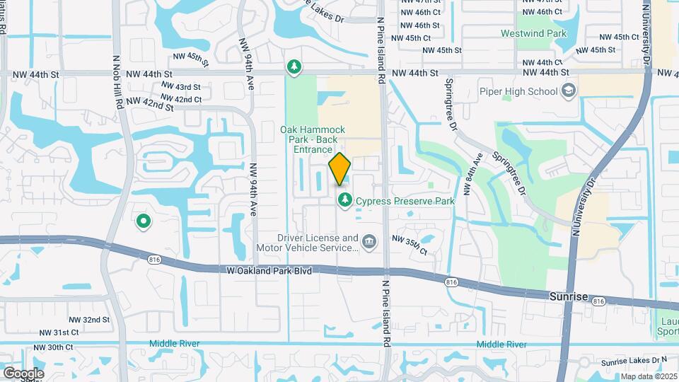 3861 NW 90th Ave Map and Location Details