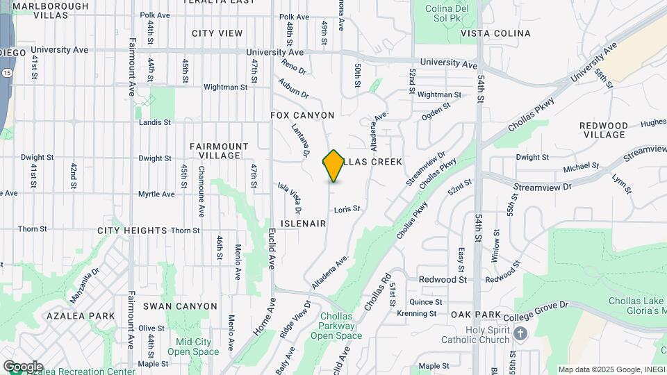 5082 Auburn Dr Map and Location Details
