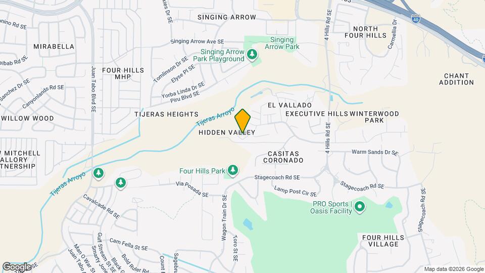 829 Hackberry Trail SE Map and Location Details