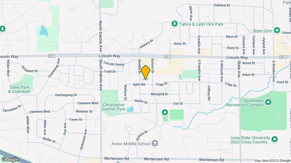 4025 Aplin Rd Map and Location Details