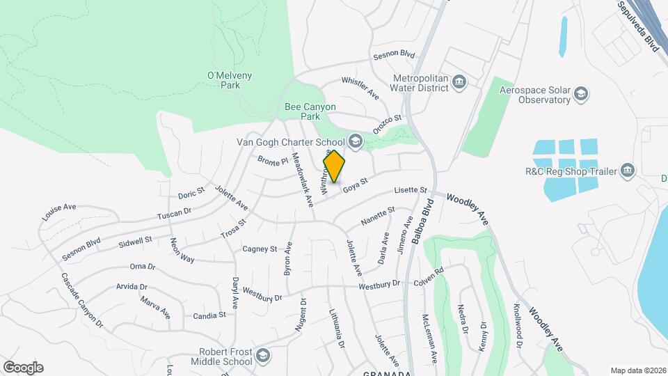 12835 Titian Ave Map and Location Details