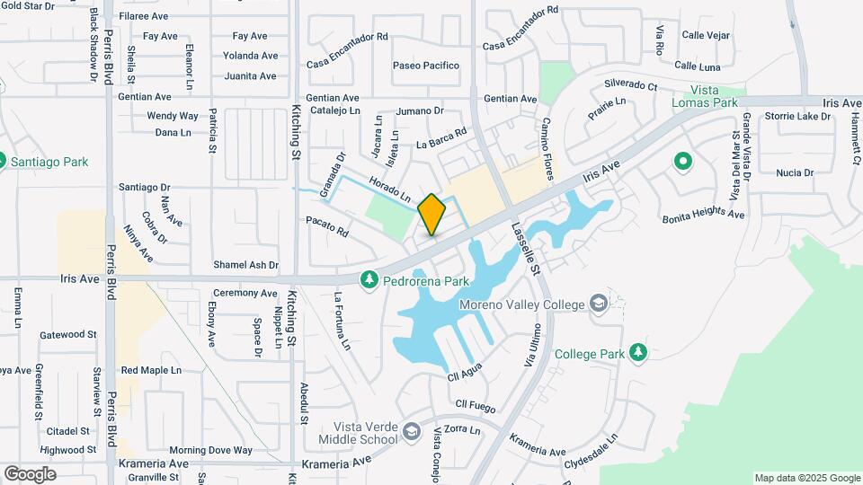 25802 Iris Ave Map and Location Details