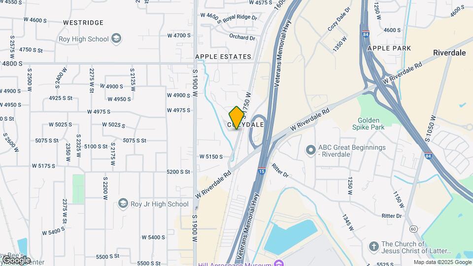 1757 W 5125 S St Map and Location Details