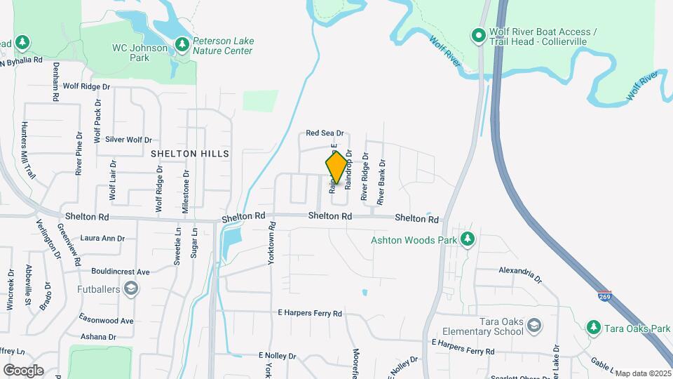 1314 Rain Lake Ln E Map and Location Details