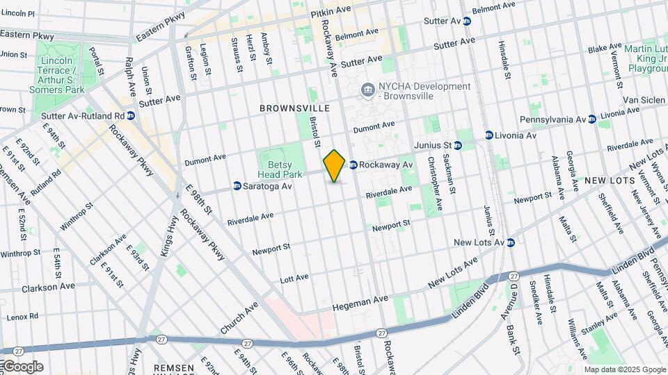 Marcus Garvey Apartments Map and Location Details
