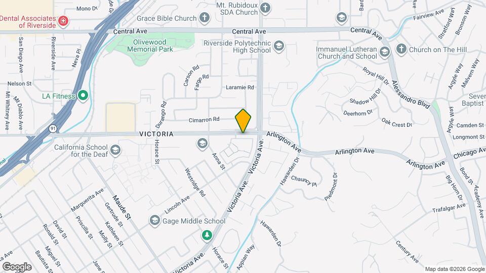 5818 Maybrook Cir Map and Location Details