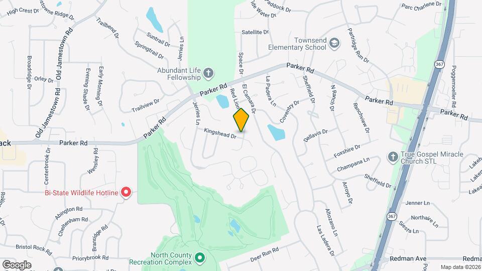 12000 Kingshead Dr Map and Location Details