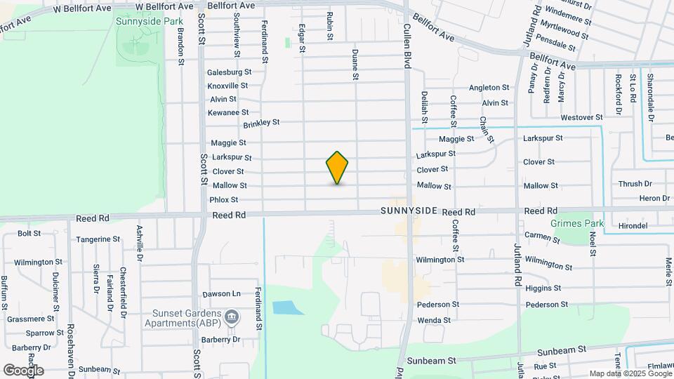 4512 Mallow St Map and Location Details