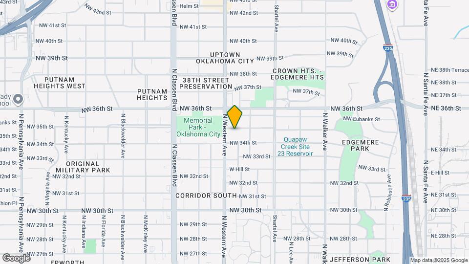 1006 NW 35th St Map and Location Details