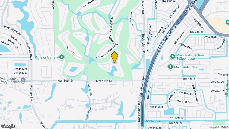 5602 White Cedar Ln Map and Location Details