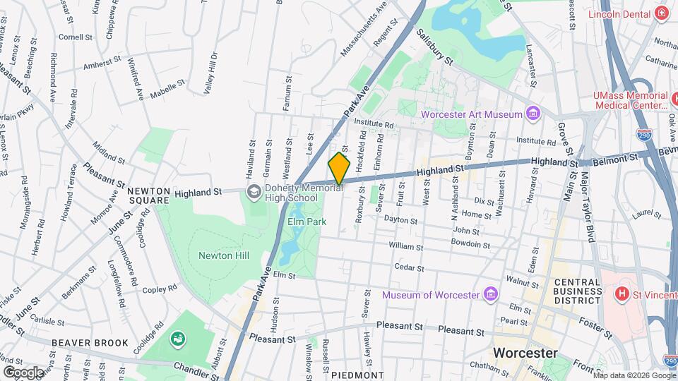 37 Somerset St, Unit 3 Map and Location Details