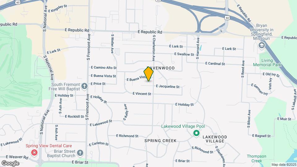1749 E Jacqueline St Map and Location Details