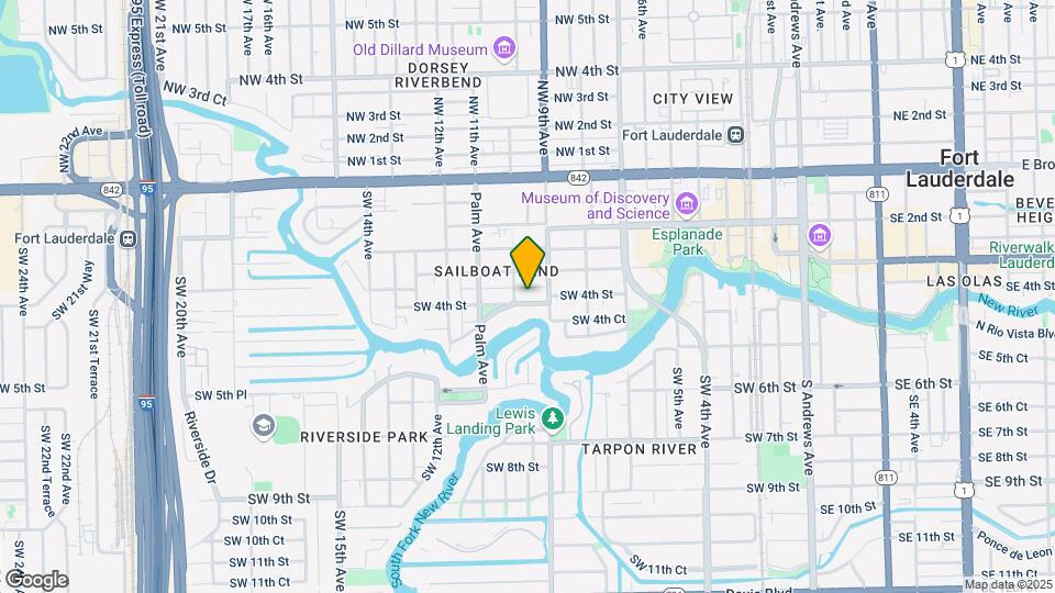 921 Tequesta St Mapa y Detalles de la Ubicación
