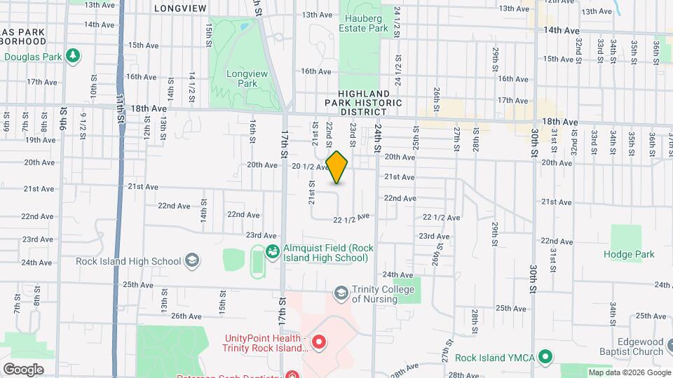 2131 21st Ave Mapa y Detalles de la Ubicación