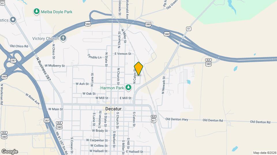 509 N Sewell Dr Map and Location Details