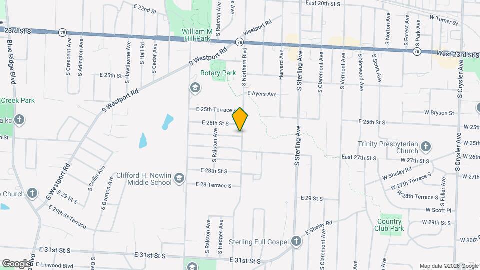 2614 S Northern Blvd Map and Location Details