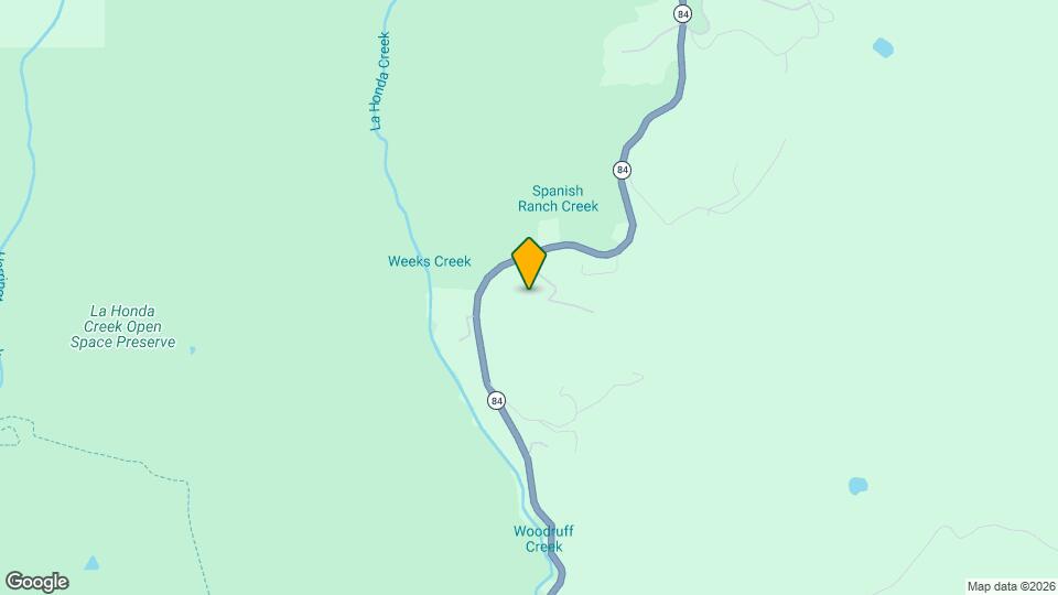 11100 La Honda Rd Map and Location Details