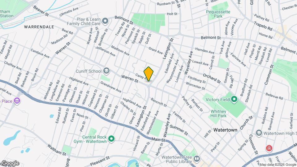 186 Lexington St Map and Location Details