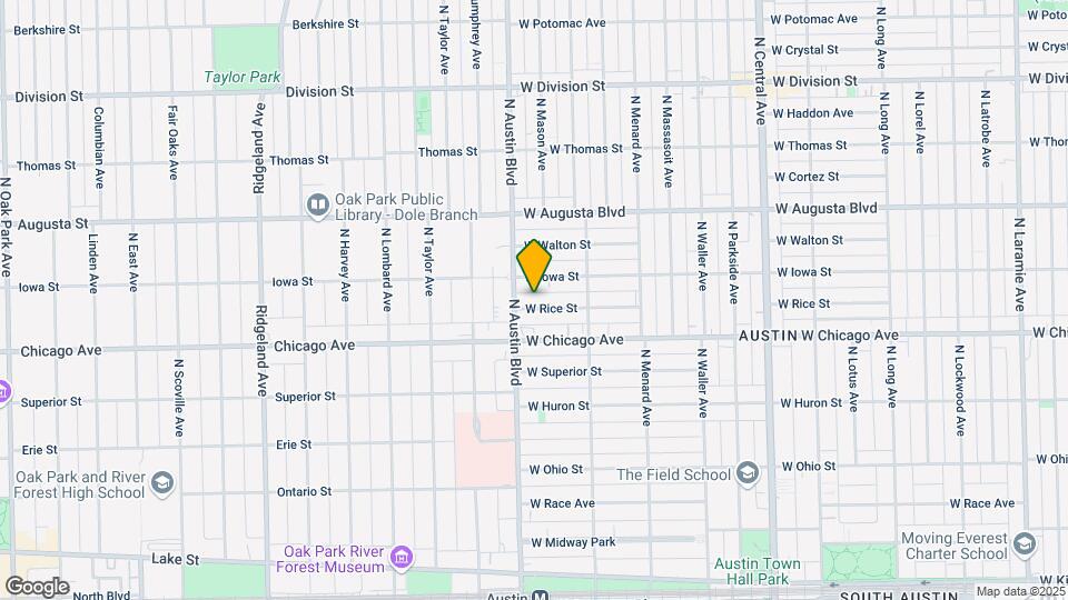 5952 W Rice St Map and Location Details
