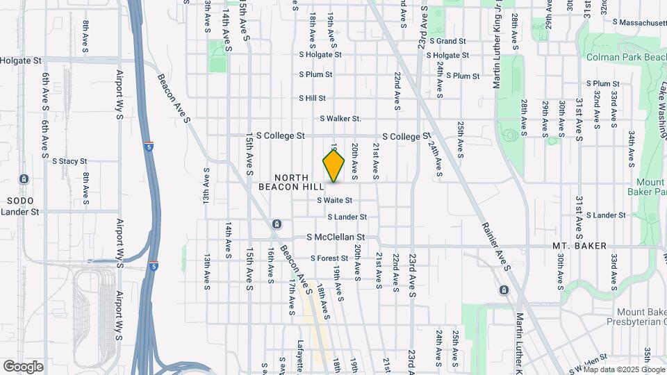 1911 S Bayview St Map and Location Details