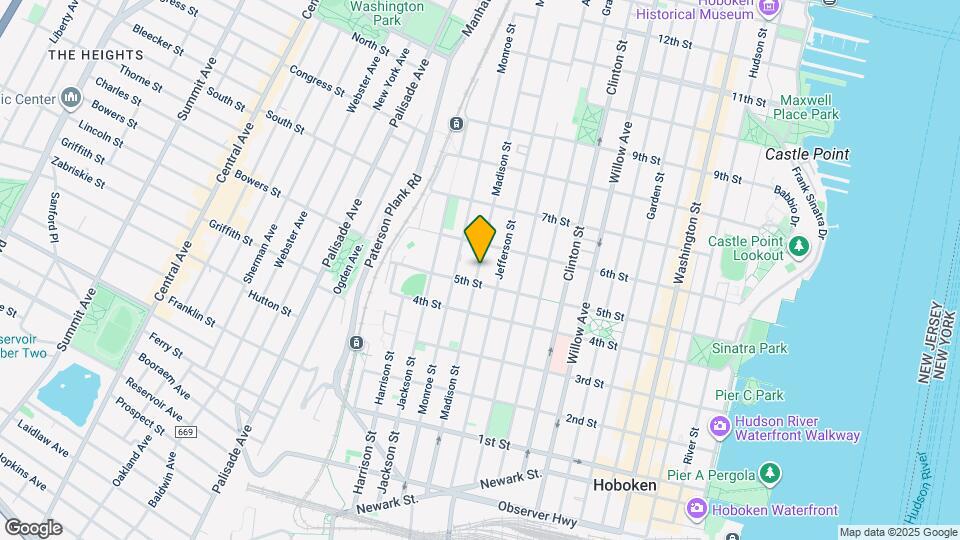 523 Madison St, Unit 4 Map and Location Details