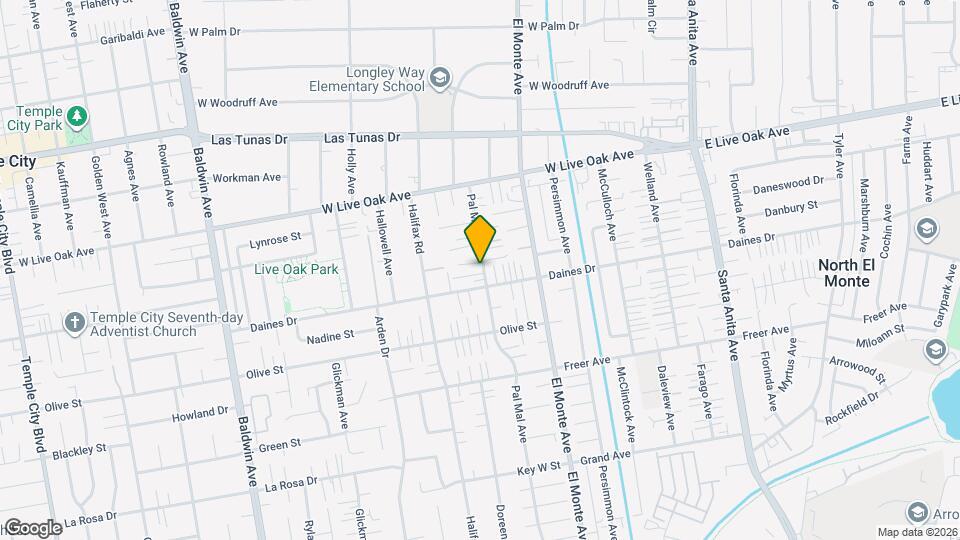 5519 Pal Mal Ave Map and Location Details
