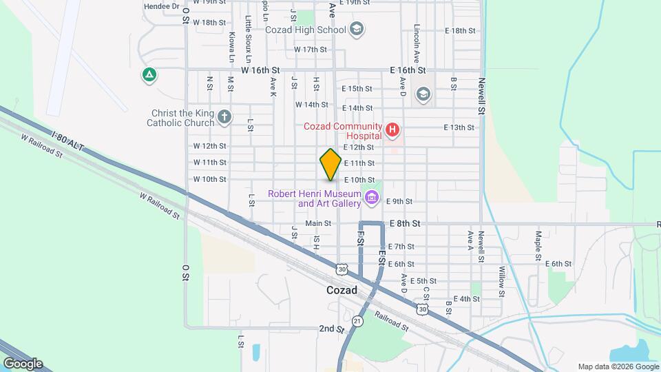 2015 E St Map and Location Details