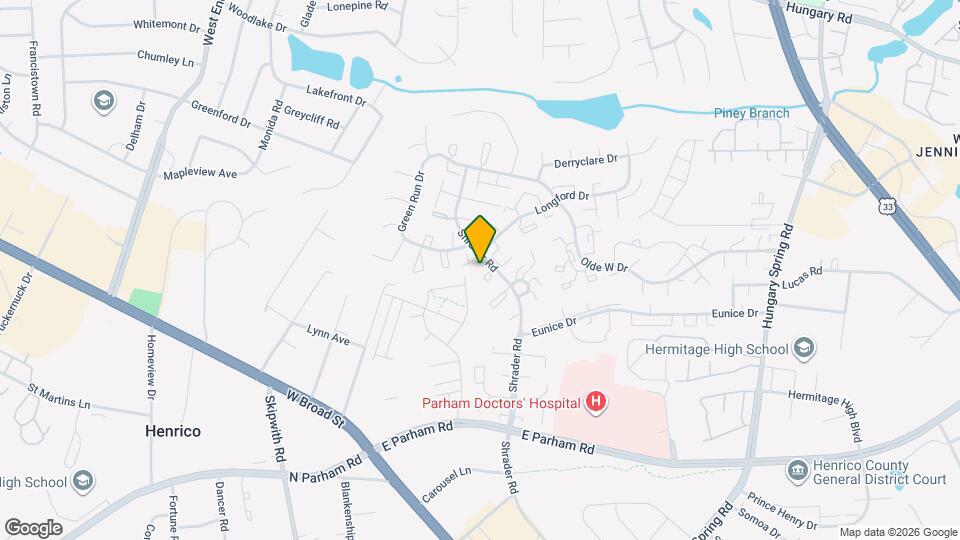 8408 Klarey Ct Map and Location Details