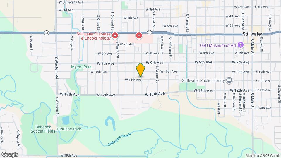 1022 S Stanley St Mapa y Detalles de la Ubicación