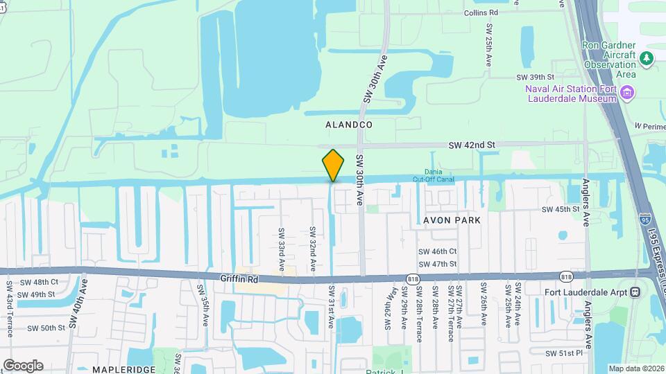 3071 SW 45th St Map and Location Details