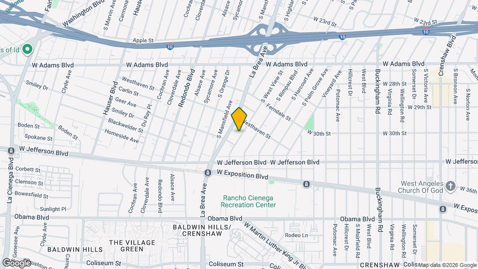 2935 S West View St Map and Location Details