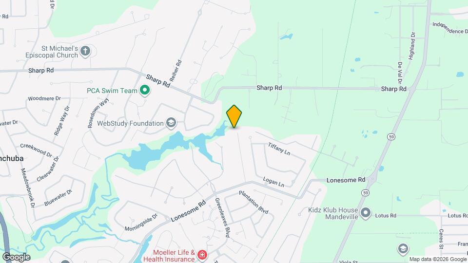 2088 Timbercreek Ln, Unit 316 Map and Location Details