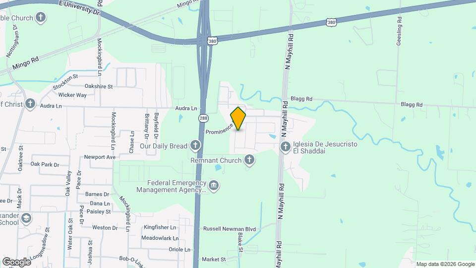 1008 Raleigh Path Mapa y Detalles de la Ubicación