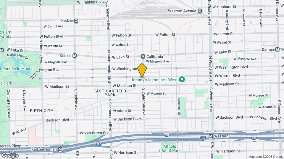 2801 W Warren Blvd Map and Location Details