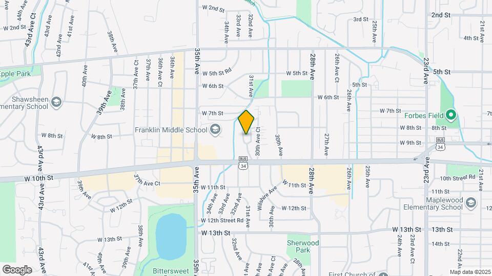 830 31st Ave Map and Location Details