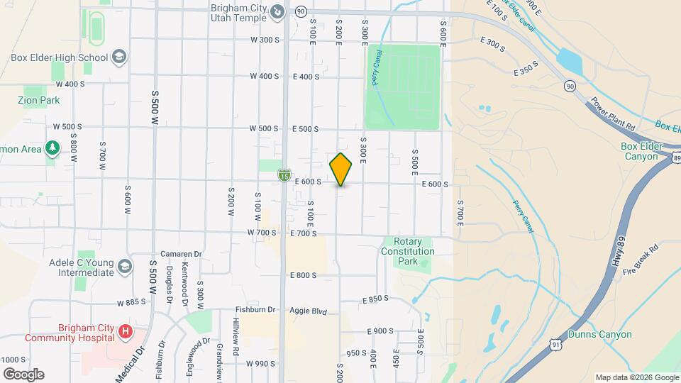 615 S 200 E, Unit 2 Mapa y Detalles de la Ubicación