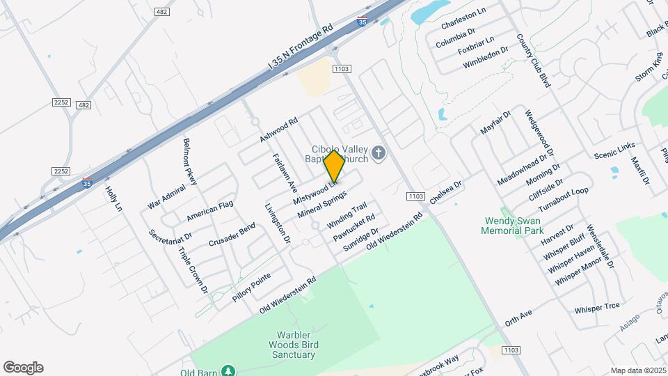 2940 Mistywood Ln Map and Location Details