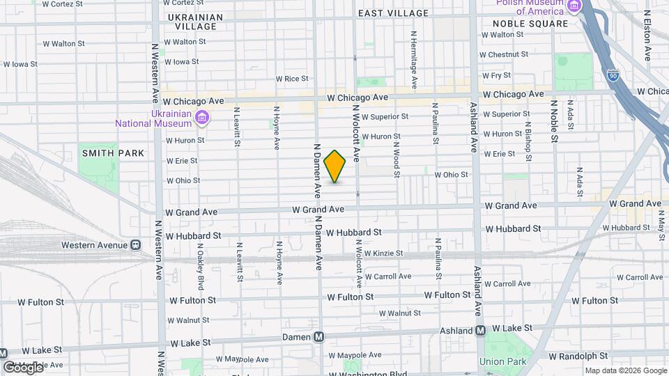 1934 W Race Ave Map and Location Details