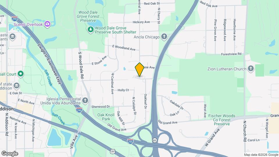 801 Belmont Ave Map and Location Details