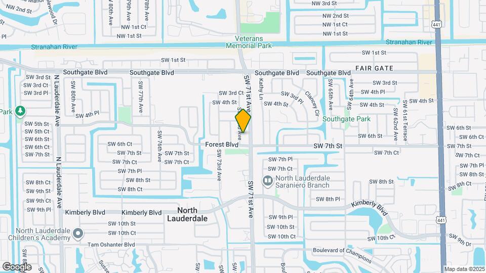 522 SW 72nd Ave Map and Location Details