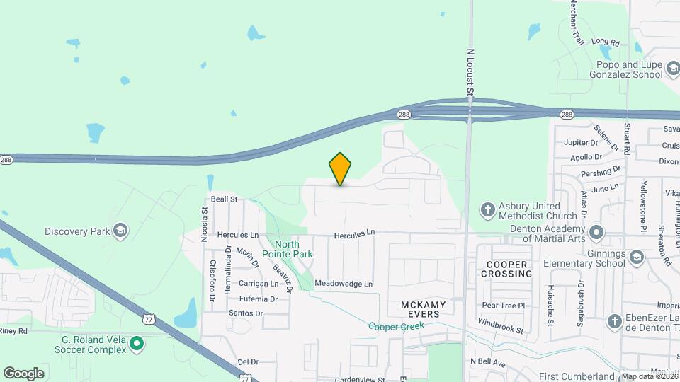 621 Beall St Map and Location Details