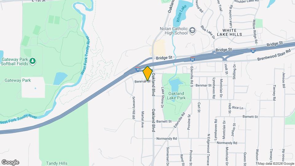 4124 Benmar St Map and Location Details