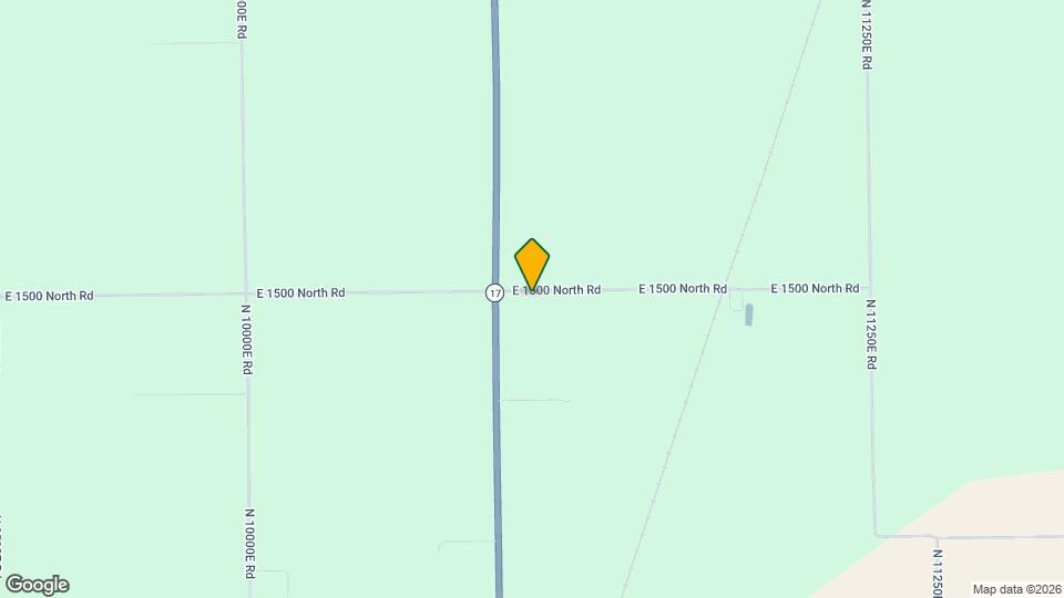 10530 E 1500 North Rd Map and Location Details