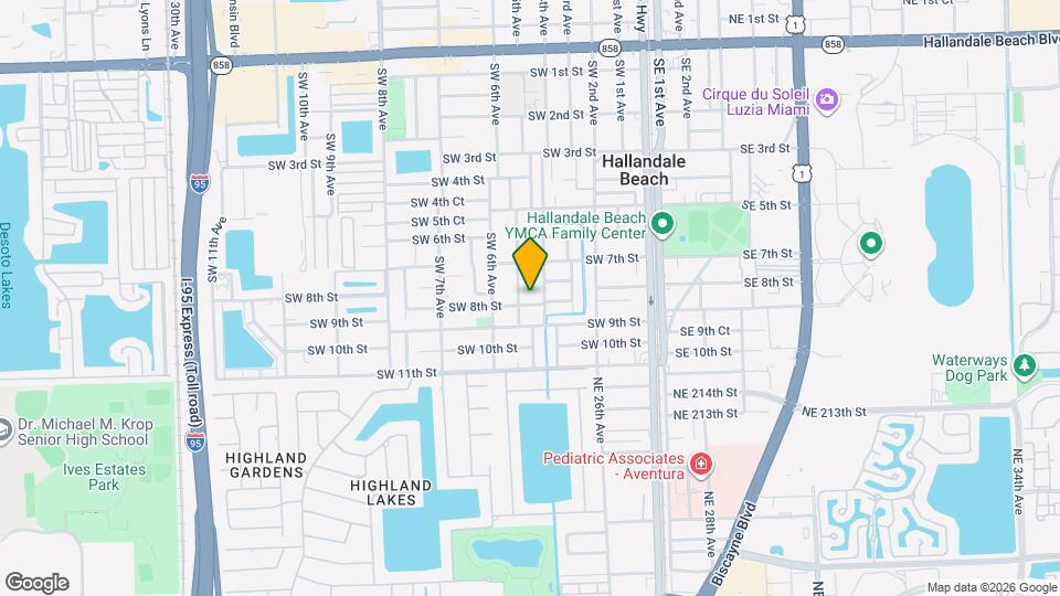 408 SW 8th St Mapa y Detalles de la Ubicación