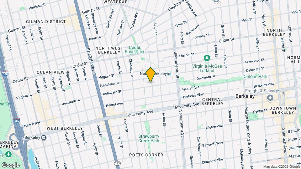 1349 Delaware St Mapa y Detalles de la Ubicación