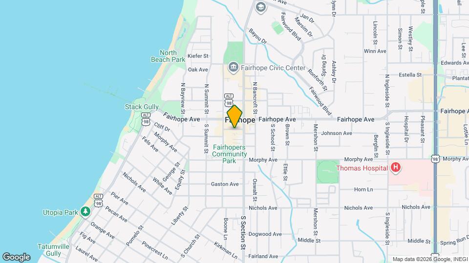 314 De La Mare Ave Map and Location Details