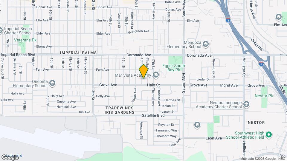 1271 16th St Map and Location Details