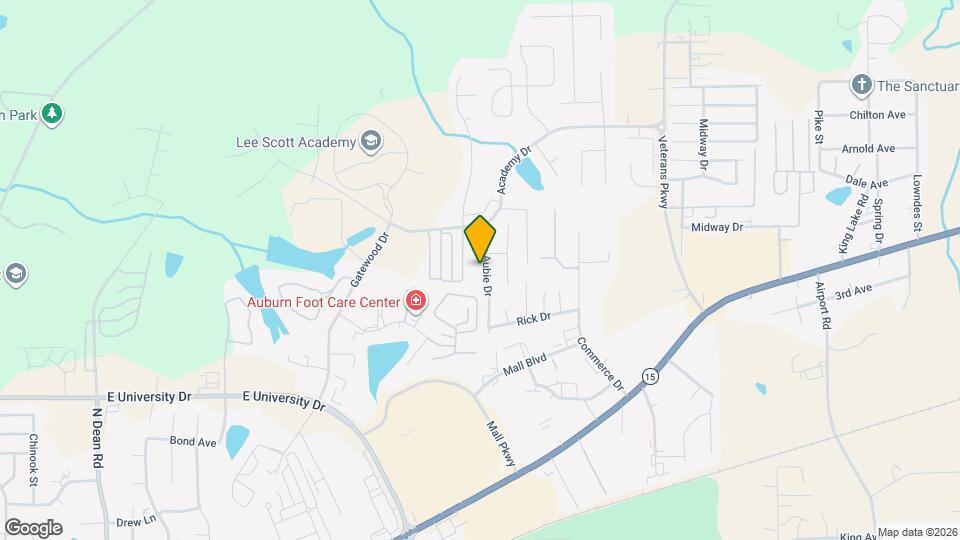 Well Maintained One Level Home in Gardens at Gatewood Map and Location Details